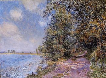 阿爾弗萊德 西斯萊 August Afternoon near Veneux 阿爾弗萊德 西斯萊 August Afternoon near Veneux